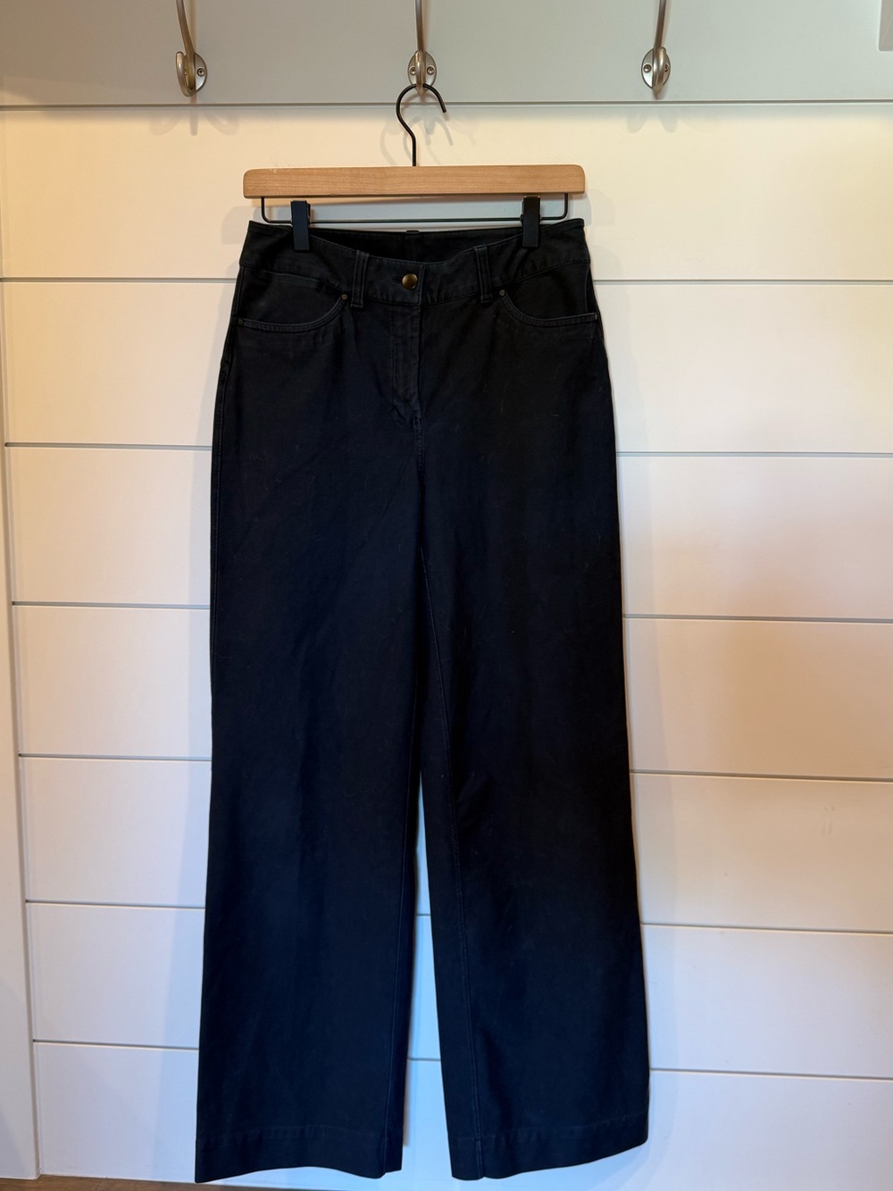 Lululemon City Sleek 5 Pocket High-Rise Wide-Leg Pant Full Length Size 27 - Picture 4 of 11